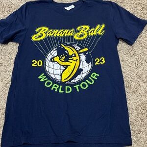 Banana Ball World Tour Navy T-Shirt - Savannah Bananas